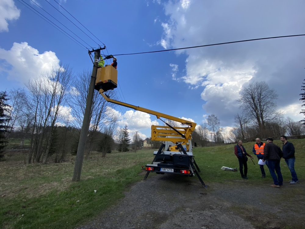 LED výměna osvětlení v obci Staré Křečany