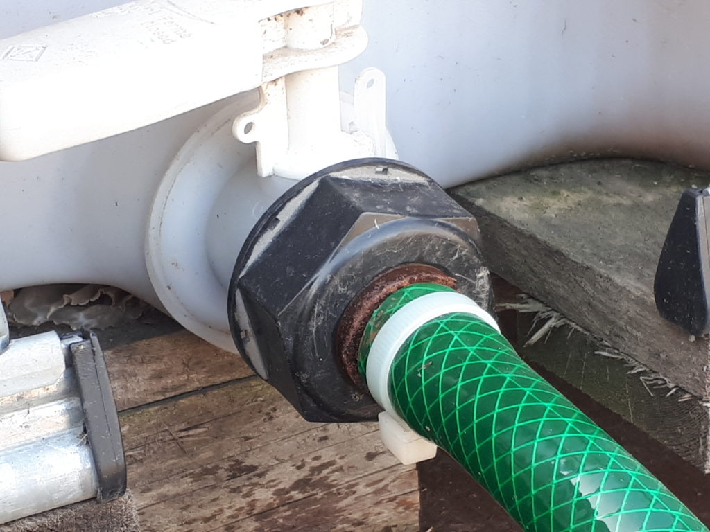 Zavlažovací systém z ČOV Otice