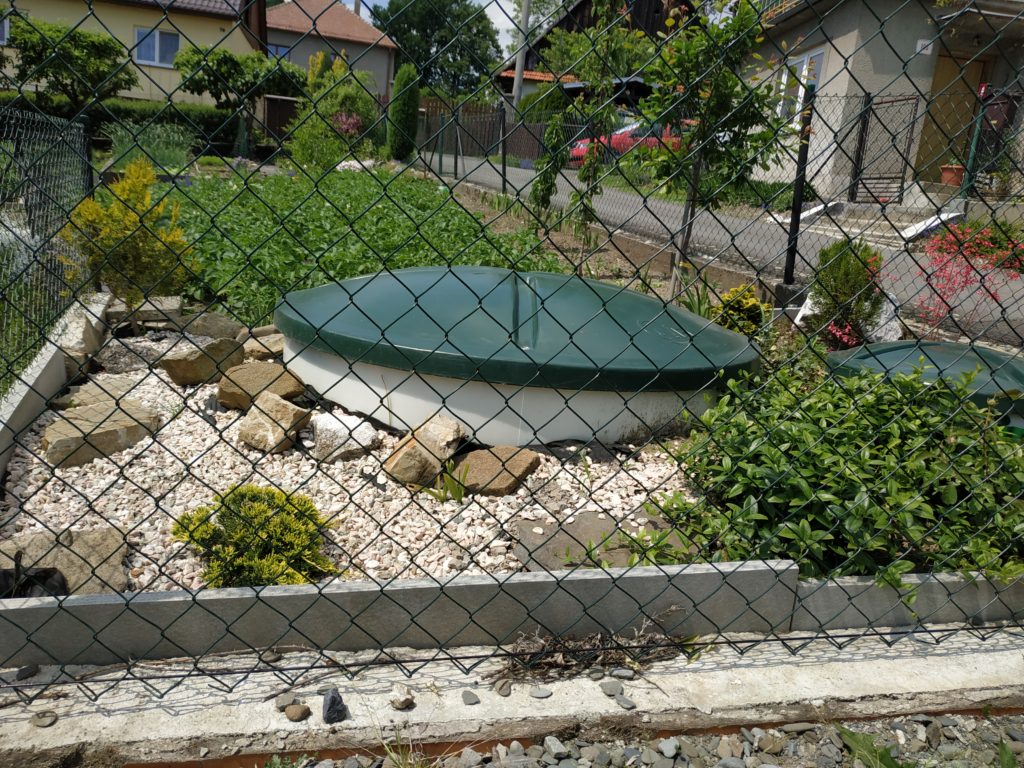 soustava domácích čistíren odpadních vod 