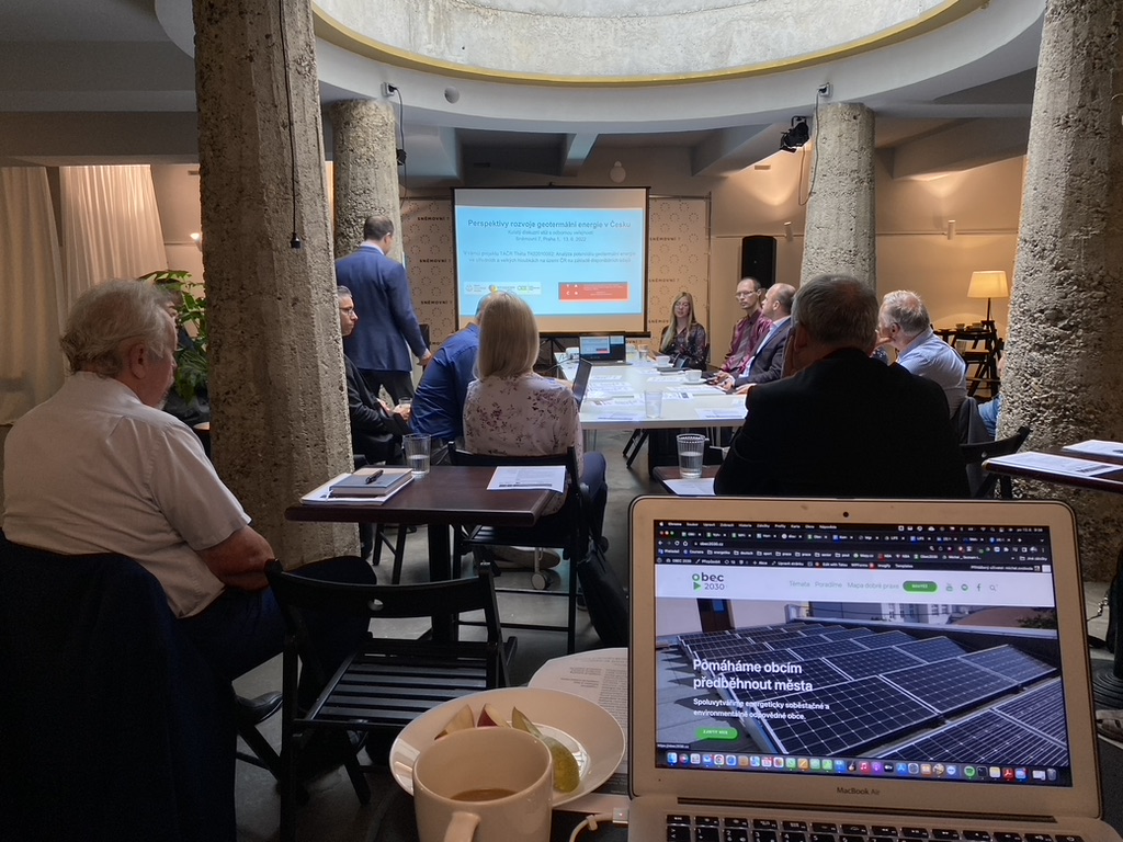 Kulatý stůl na téma potenciál geotermální energie v ČR