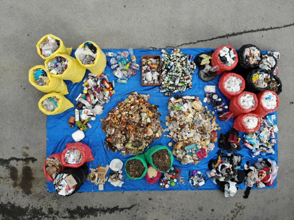 Odpadová analýza v obci Trojanovice