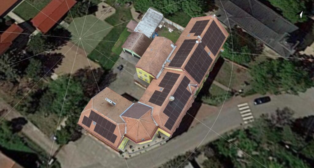 Návrh FVE na ZŠ Brumovice